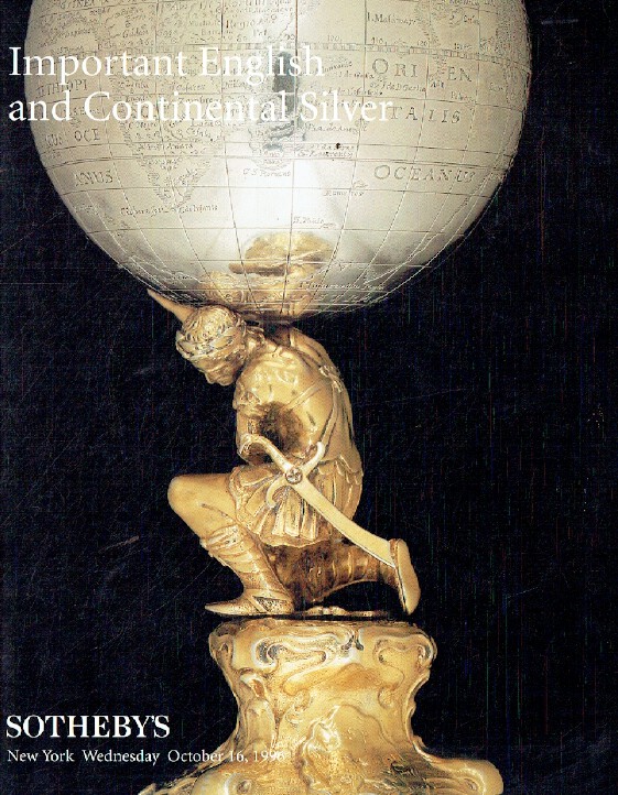 Sothebys October 1996 Important English & Continental Silver (Digital Only)