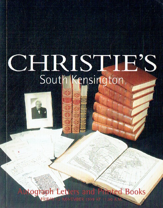 Christies November 1999 Autograph Letters & Printed Books