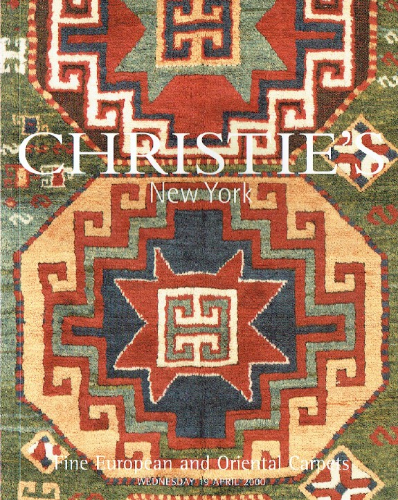 Christies April 2000 Fine European & Oriental Rugs (Digital only)