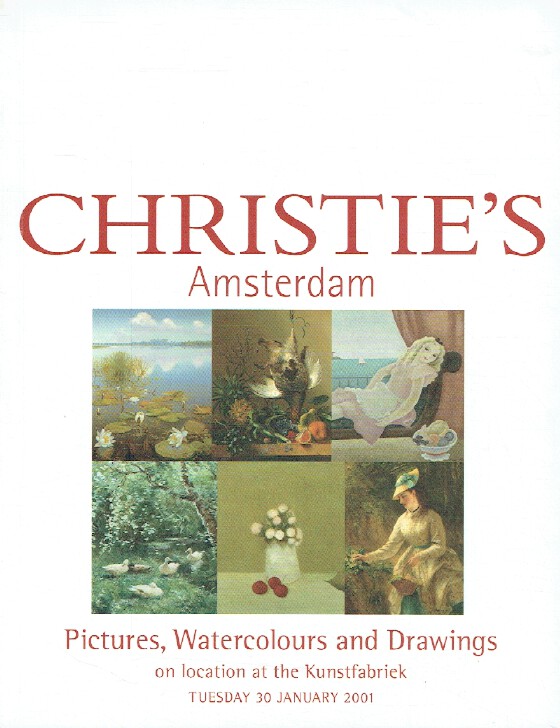 Christies January 2001 Pictures, Watercolours & Drawings