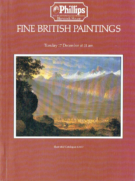 Phillips December 1985 Fine British Paintings