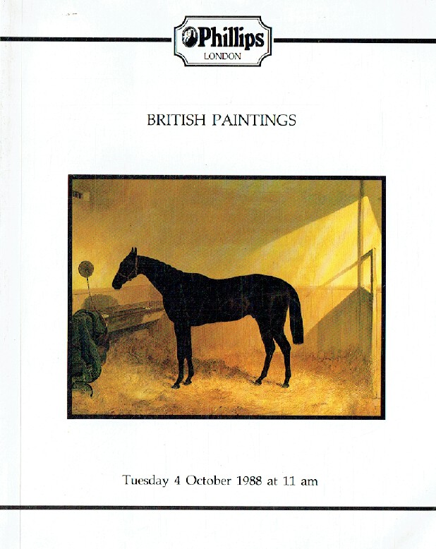 Phillips October 1988 British Paintings