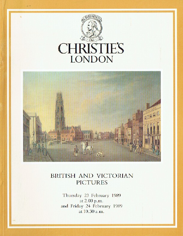 Christies February 1989 British & Victorian Pictures