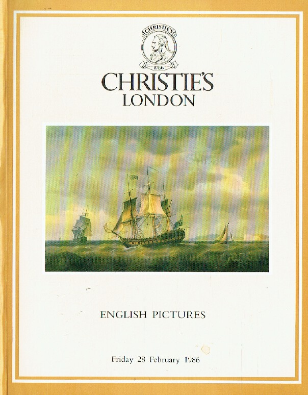 Christies February 1986 English Pictures