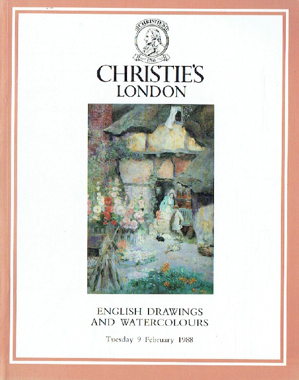 Christies February 1988 English Drawings & Watercolours