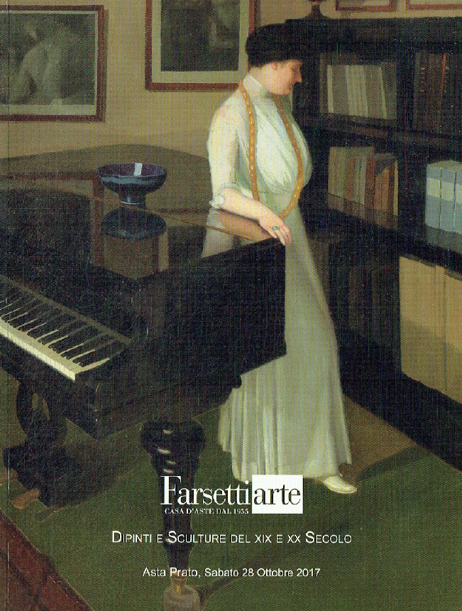 Farsettiarte October 2017 19th & 20th Century Paintings and Sculptures