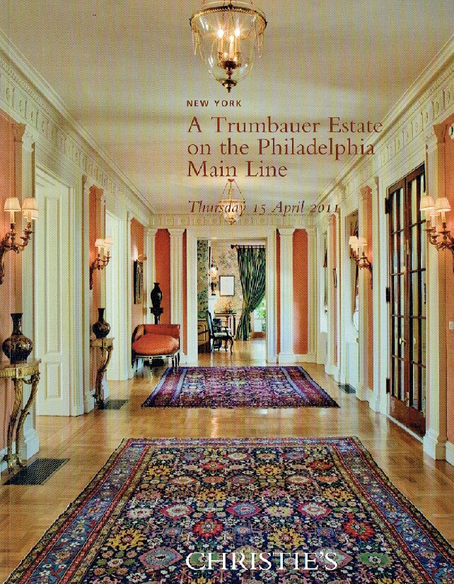 Christies April 2011 Trumbauer Estate on Philadelphia Main Line (Digital only)