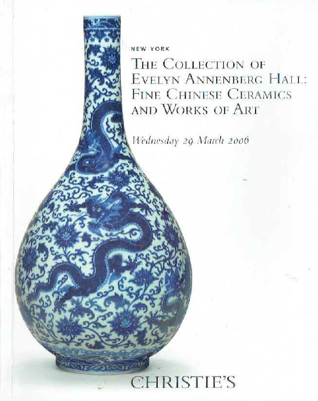 Christies March 2006 Fine Chinese Ceramics & WOA - Collection Evelyn Annenberg H