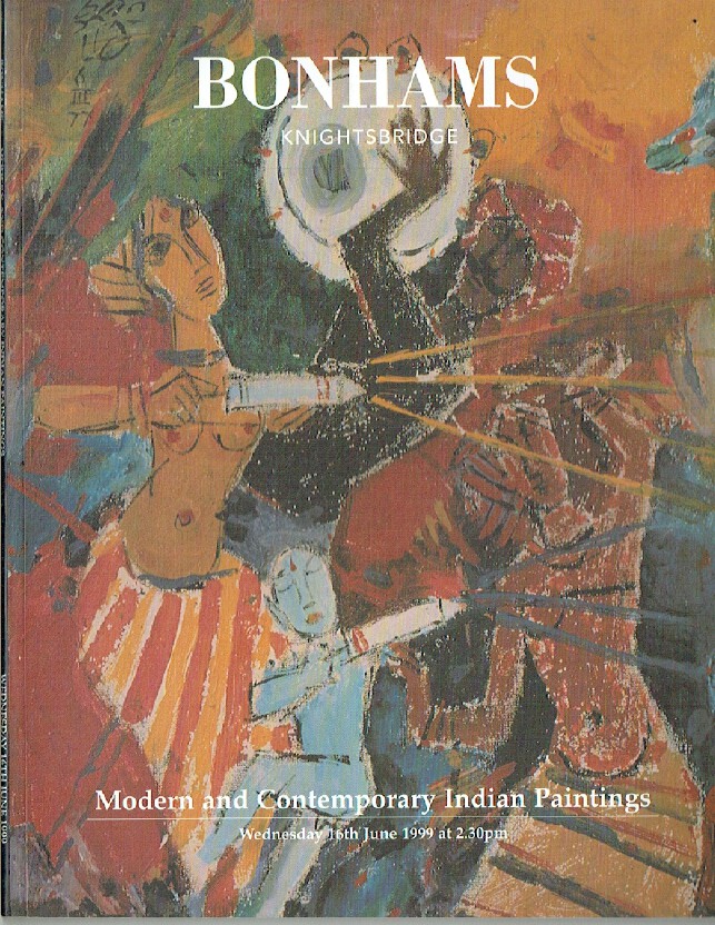 Bonhams June 1999 Modern & Contemporary Indian Paintings Bonhams June 1999 Modern & Contemporary Indian Paintings