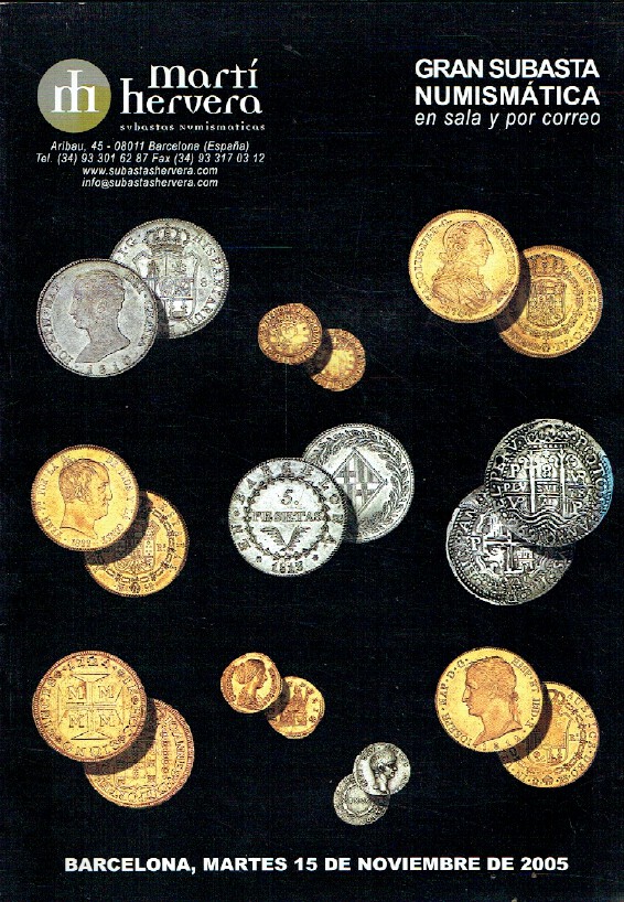 Marti Hervero November 2005 Coins