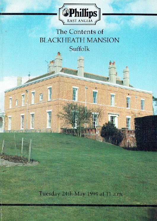 Phillips May 1994 The Contents of Blackheath Mansion Suffolk