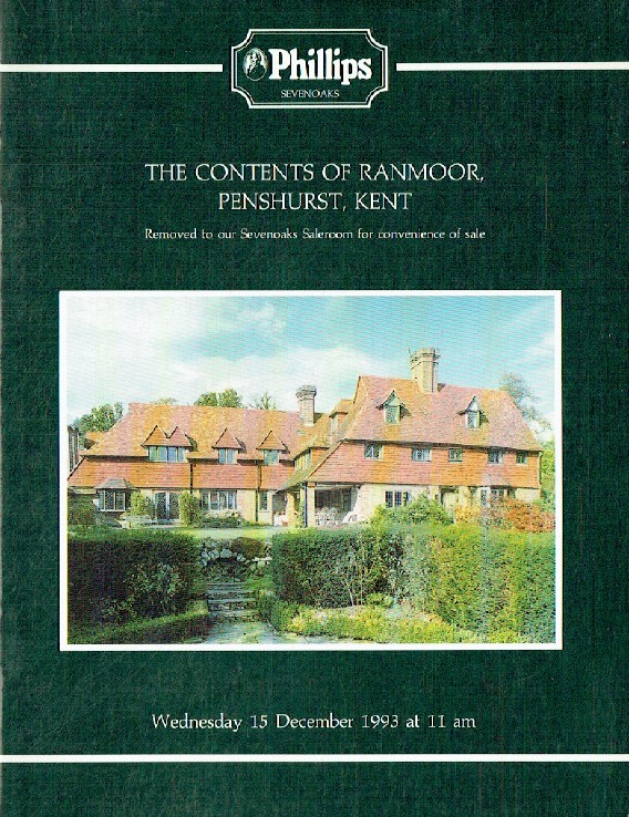Phillips December 1993 The Contents of Ranmoor Penshurst (Digital only)