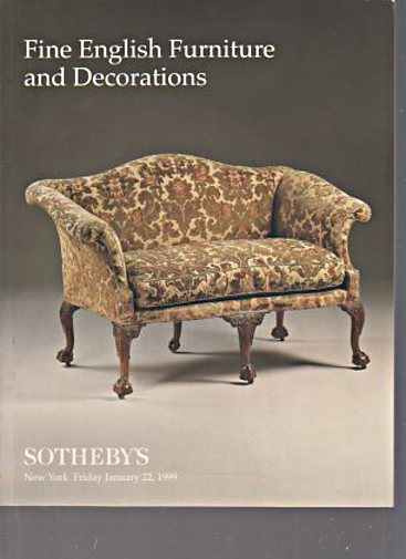 Sothebys 1999 Fine English Furniture, Decorations