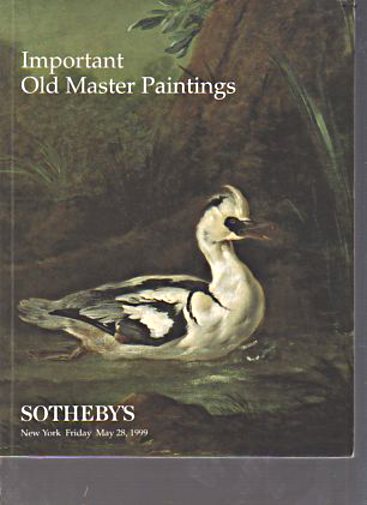 Sothebys May 1999 Important Old Master Paintings