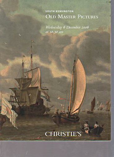 Christies December 2006 Old Master Pictures