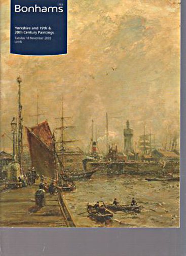 Bonhams 2003 Yorkshire & 19th, 20th Century Paintings