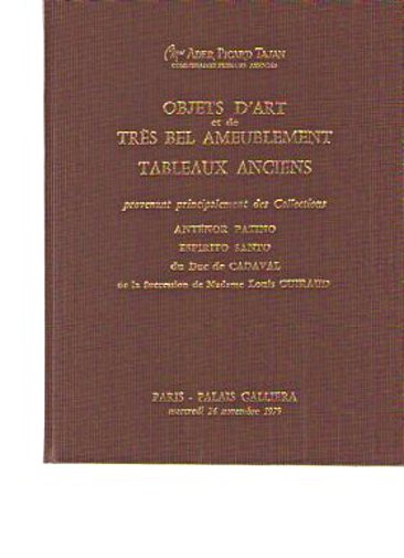 Tajan 1975 Important French Furniture Tajan 1975 Important French Furniture