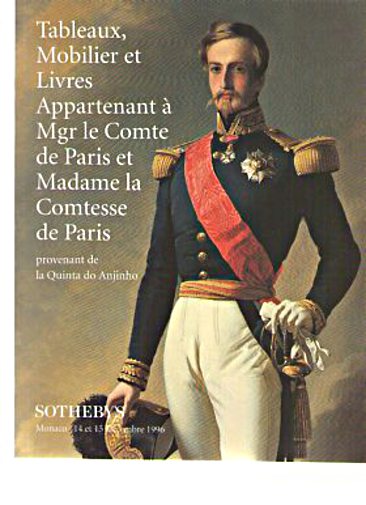 Sothebys 1996 Collection of Comte & Comtesse of Paris