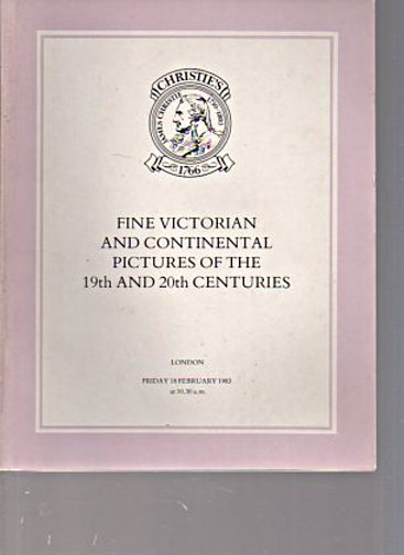 Christies 1983 Victorian, Continental Pictures 19th & 20th C