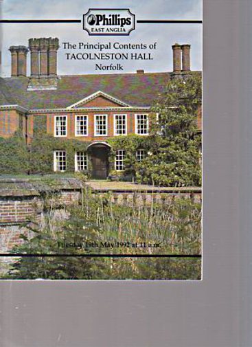 Phillips 1992 Contents of Tacolneston Hall, Norfolk