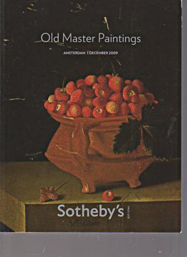 Sothebys 2009 Old Master Paintings