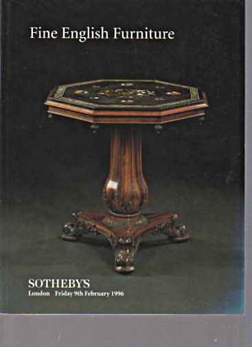 Sothebys February 1996 Fine English Furniture