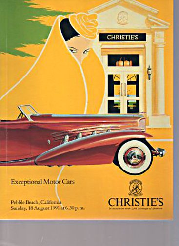 Christies August 1991 Expectional Motor Cars (Digital Only)