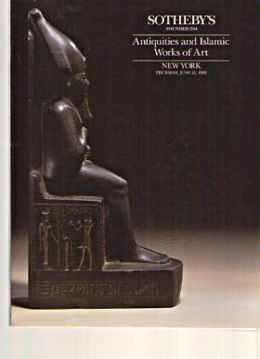 Sothebys 1992 Antiquities & Islamic Art