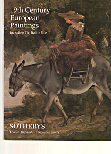 Sothebys 1999 19th Century European Paintings, Italian Sale