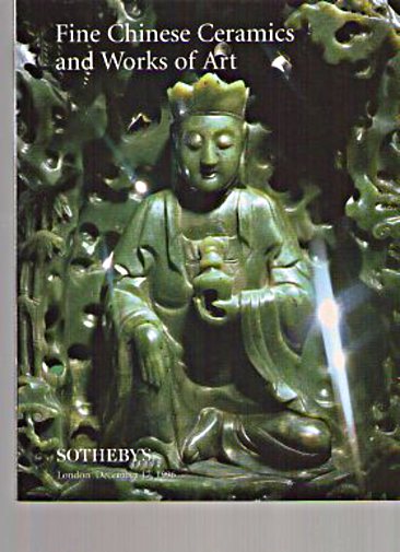 Sothebys 1996 Fine Chinese Ceramics and Works of Art (Digital only)