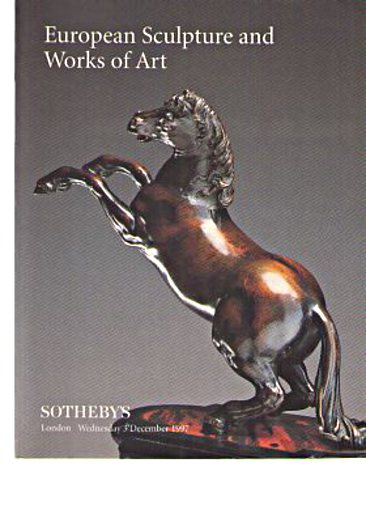 Sothebys 1997 European Sculpture & Works of Art (Digital Only)