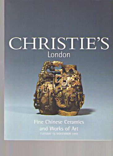 Christies November 1999 Fine Chinese Ceramics & Works of Art (Digital only)