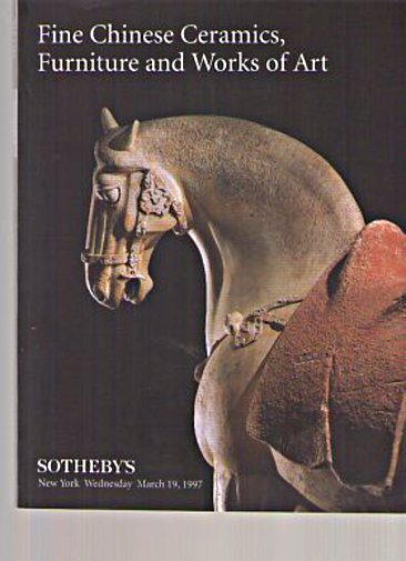 Sothebys 1997 Fine Chinese Ceramics, Furniture and Works of Art