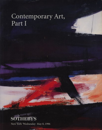 Sothebys 1996 Contemporary Art Part I