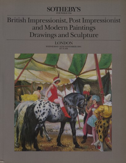 Sothebys 1984 British Impressionist, Post Impressionist, Modern