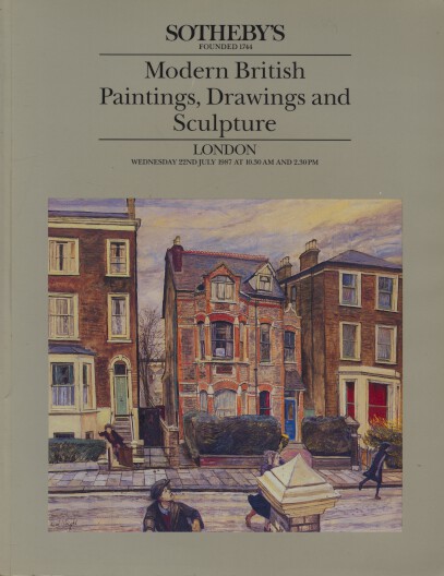 Sothebys July 1987 Modern British Paintings, Drawings and Sculpture