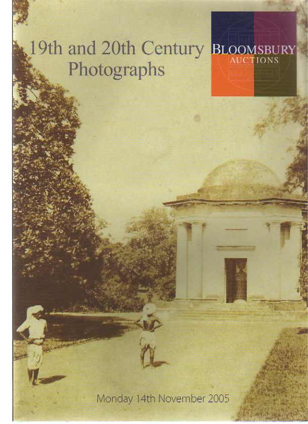 Bloomsbury 2005 19th & 20th Century Photographs