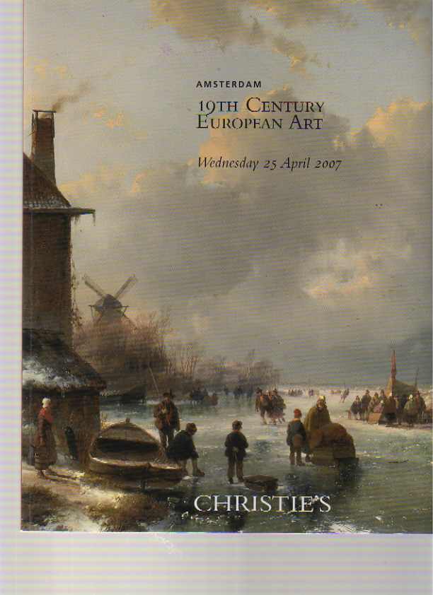 Christies April 2007 19th Century European Art