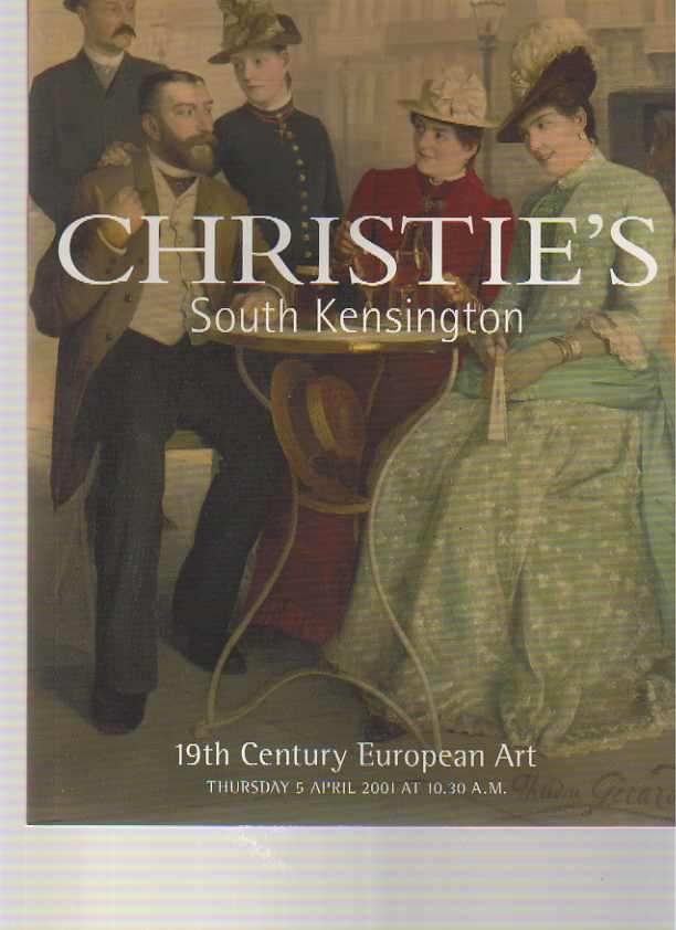 Christies April 2001 19th Century European Art