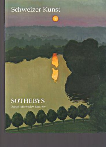 Sothebys 1999 Swiss Art