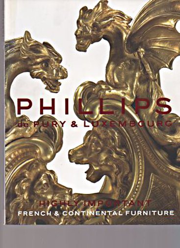 Phillips 2001 Highly Important French & Continental Furniture