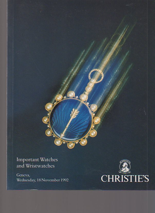 Christies 1992 Important Watches and Wristwatches