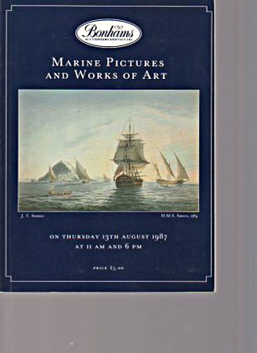 Bonhams August 1987 Marine Pictures & Works of Art