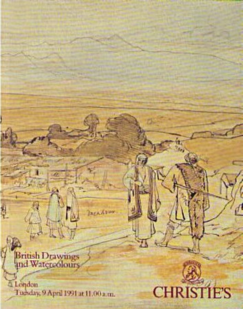 Christies April 1991 British Drawings and Watercolours (Digital Only)