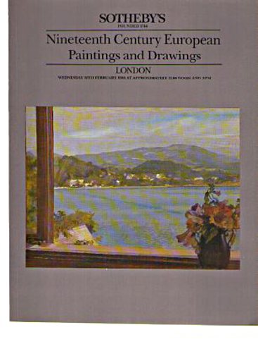 Sothebys 1988 19th Century European Paintings & Drawings