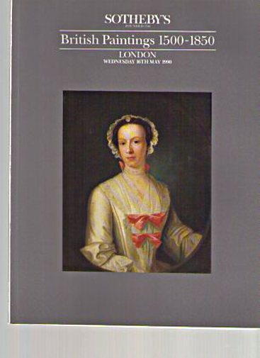 Sothebys 1990 British Paintings 1500 - 1850