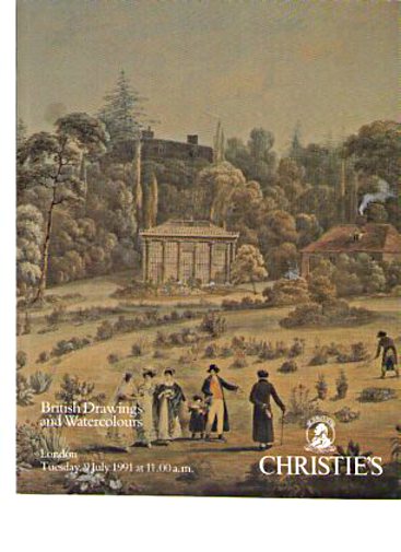 Christies July 1991 British Drawings and Watercolours