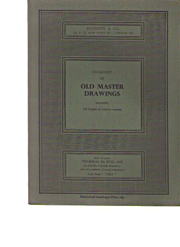 Sothebys 1972 Old Master Drawings