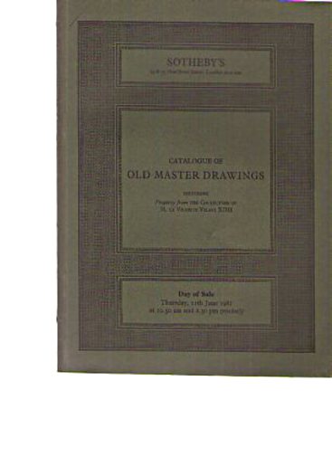 Sothebys 1981 Old master Drawings