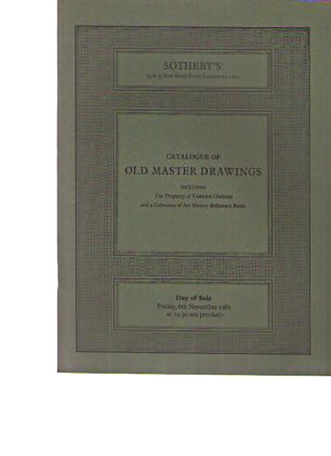 Sothebys November 1981 Old Master Drawings